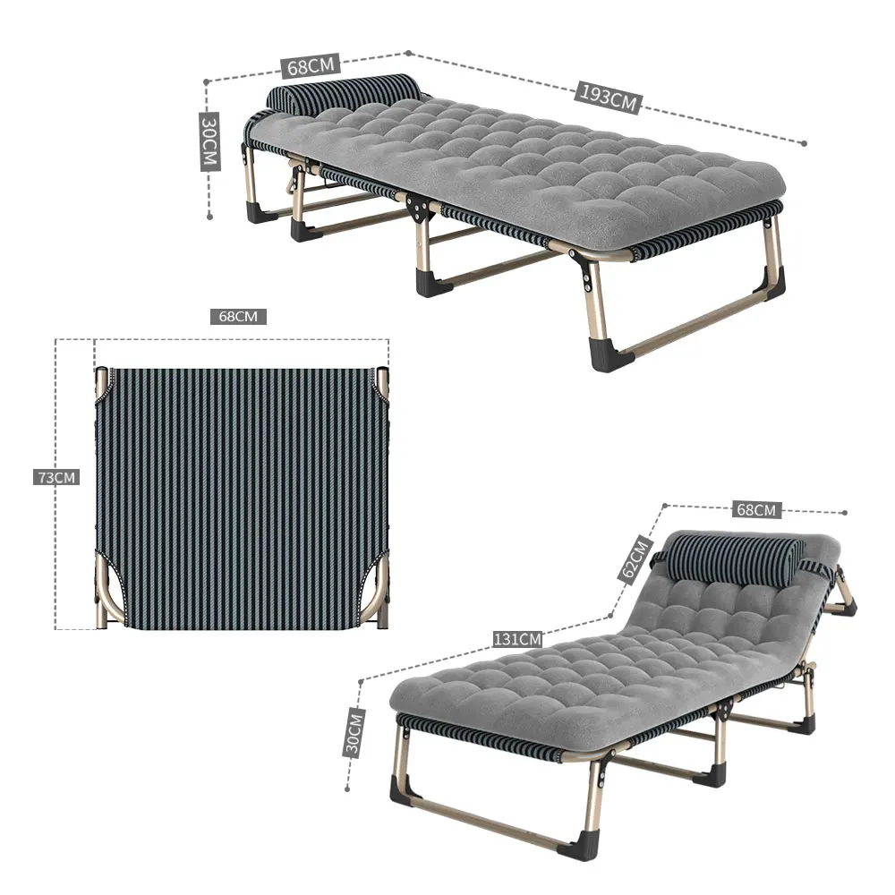 Multifunctional Portable Folding Bed - Perfect for Adults
