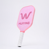 Mejor Precio HUIYING Paleta de Pickleball de Fibra de Vidrio Estándar con Núcleo de PP de 13mm, Duradera y Ligera, Venta al por Mayor
