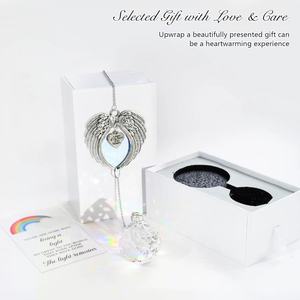 Cadeaux commémoratifs colorés boule de cristal Suncatcher <span class=keywords><strong>pont</strong></span> <span class=keywords><strong>arc</strong></span>-<span class=keywords><strong>en</strong></span>-<span class=keywords><strong>ciel</strong></span> fabricant sculpté à la main gravure Figurine <span class=keywords><strong>en</strong></span> verre - Product Image 5