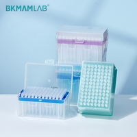 Boîte de pointeuses de pipette stériles sans enzyme avec filtre / Pointeuses de pipette universelles stérilisées avec volume de 10 µl à 10 ml disponibles