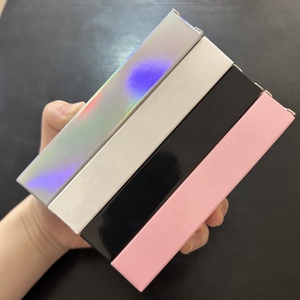 Caja Plegable para Brillo Labial ISMAN, 21*121mm, Rosa, Blanco, Negro, Papel Holográfico, Empaquetado al por Mayor, Marca Privada, Fábrica Profesional - Product Image 1
