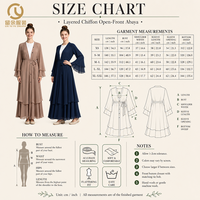 Vente en gros d'usine, robe kaftan musulmane de style simple et tendance, dernier design de burqa, abaya ouverte avec volants, vêtements islamiques