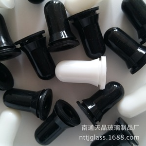 Punta de silicona Tianjing con 18 dientes, negra, blanca, mate, brillante, de caucho de nitrilo para envasado de cosméticos - Product Image 4