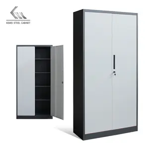 Porta dupla design moderno aço barato armazenamento armário de metal/gabinete do pessoal