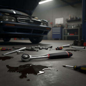 Llave de trinquete de 237 D 1/2 pulgadas con cabezal flexible para reparación automotriz - Product Image 3