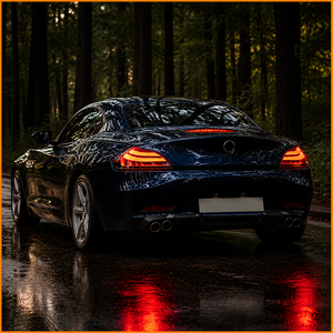 ไฟท้าย LED แบบ Plug & Play สีรมควันสำหรับ BMW Z4 E89 ปี 2009-2016 ดีไซ<span class=keywords><strong>น</strong></span>์ Venom พร้อมเอฟเฟกต์เปิด-ปิดแบบได<span class=keywords><strong>น</strong></span>ามิก OLED รูปแบบ M4 - Product Image 5