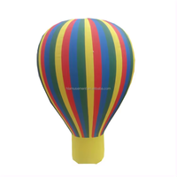 Ballon à air chaud gonflable en Oxford, grande taille, couleur et logo personnalisables, ventilateur intégré, impression par transfert thermique, dimensions 12 pieds