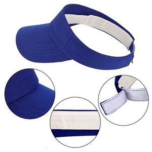 Gorras de Visera Personalizadas Transpirables de Poliéster para Correr y Senderismo, Ajustables, Ligeras, para Verano, Protección Solar, Visera Vacía - Product Image 2