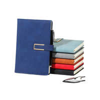 Carnet promotionnel à spirale en PU et cuir, couverture rigide, reliure cousue, logo personnalisé, couleur, cadeau scolaire, organisateur, vente en gros