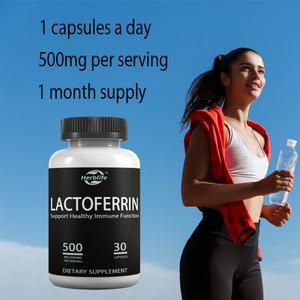 Cápsulas de lactoferrina OEM/ODM de venta caliente para adultos, suplementos herbales, apoyo para la salud intestinal, apoyo para la piel - Product Image 4