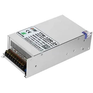 Fuente de alimentación de 1200W, transformador convertidor de AC100-120V a DC24V 50A, controlador LED, 220V, CC, SMPS, para pantalla de barra LED, CCTV, impresora 3D