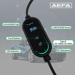 Cargador Portátil para Vehículos Eléctricos AEFA 3.7KW/1-Fase/230V-16A - Product Image 5