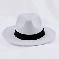 Nouvelle Collection – Chapeaux Fedora Panama à Large Bord en Feutre de Laine Unisexe, 14 Couleurs Disponibles, Vente en Gros