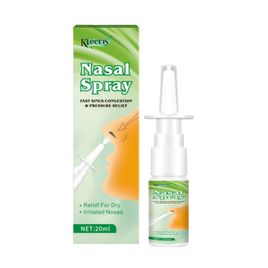 Назальный спрей Bangfuke с натуральными китайскими травами, портативный, антибактериальный, для облегчения ринита и синусита, 20 мл, для взрослых всех возрастов, класс I - Product Image 1