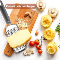 Rallador de Verduras, Queso y Jengibre de Acero Inoxidable Ecológico con Diseño Manual