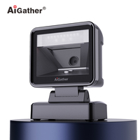 Escáner de Códigos de Barras 1D 2D QR PDF417 DM con Cable para Escritorio, Personalizable con Logotipo, MOQ Bajo, con Interfaz OPOS JPOS Opcional