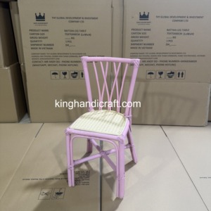 Sillas de Ratán Natural Hechas a Mano para Fiestas Infantiles, Venta al por Mayor, Ligeras y Duraderas, Asientos para Eventos Infantiles - Product Image 6