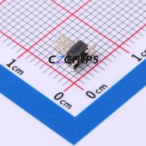 DZ127S-22-04-55 Pin Header SMD,P=1.27mm Connector 2x2P 1.27mm Pin Header Vertical Mount - Product Image 2