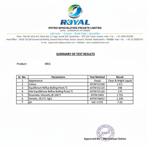 Éter MEG (mono etilenglicol) Categoría de producto Alcohol e hidroxibenceno y éter - Product Image 1