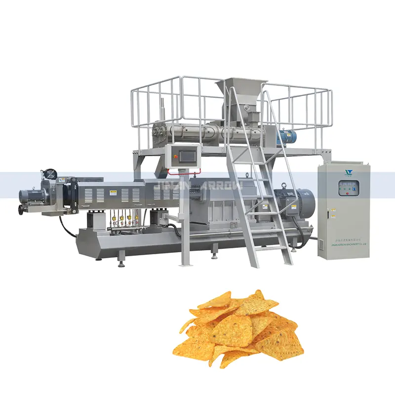 Machine à frites Doritos Machine à fabriquer des chips tortilla triangulaires de maïs