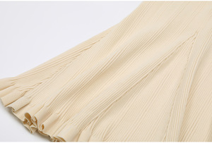 Abito <span class=keywords><strong>Midi</strong></span> da Donna Autunno Inverno, Nuovo Stile alla Moda in Viscosa, Scollo a V, Aderente, Lavorato a Maglia, con Perline Fatte a Mano e Maniche Lunghe - Product Image 6