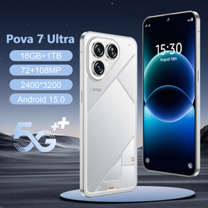 Nuevo Teléfono Inteligente Pova <span class=keywords><strong>7</strong></span> Ultra 2025, 16+1TB, 4G/5G, Android 15, Versión Global, Experiencia Real, Desbloqueo Rápido por Huella Dactilar, LED - Product Image 4