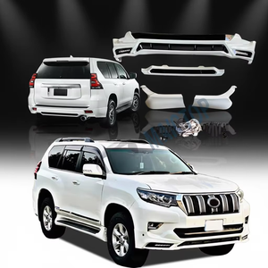 MAICTOP Car Accessories Bodykit Facelift Bumper Front Rear Bumper Lip <strong>Spoiler</strong> for Land Cruiser Prado <strong>150</strong> Series 2018 2019 2020 - Product Image 2