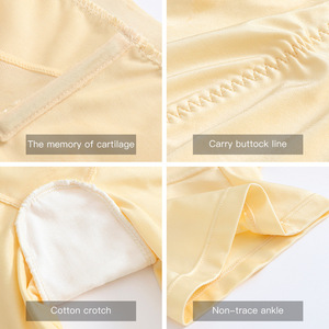 Mutande modellanti in nylon imbottite per il controllo della pancia, boxer modellanti da donna a vita alta, con fascia solleva-glutei, per il post-parto - Product Image 2