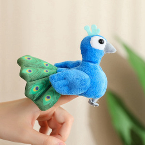 Vogel Papegaai Flamingo Oceaan Dier Vingerpop Knuffel Cartoon Dier Familie Rollenspel Verhaal vertellen Educatief speelgoed voor kinderen - Product Image 3