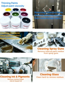 Diluyente <span class=keywords><strong>de</strong></span> Pintura Industrial Multiusos, Solvente para Pintura Alquídica, <span class=keywords><strong>Esmalte</strong></span>, Recubrimiento y Barniz - Product Image 6