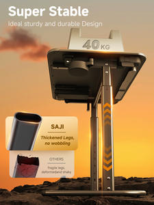 Mesa Multifuncional Ajustable para <span class=keywords><strong>TV</strong></span>, Mesa Plegable para Comer en el Sofá, Bandeja para Comer, Mesa Portátil para Estudiar - Product Image 5