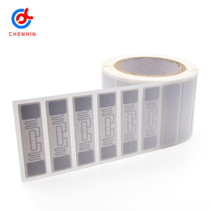 Nhãn trắng iso18000 6C <span class=keywords><strong>9662</strong></span> đơn UHF <span class=keywords><strong>tag</strong></span> 76*25mm cho kho chenxin RFID dính dài phạm vi thụ động 860-960 MHz U8/U9 - Product Image 2