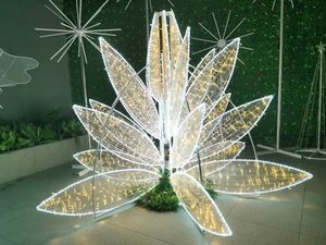 Luces Decorativas 3D con Forma de Flor para Interiores y Exteriores, Iluminación de Ambiente de Lujo para Festivales, Veladas, Cubiertas de Cruceros, Fiestas Junto a la Piscina - Product Image 1