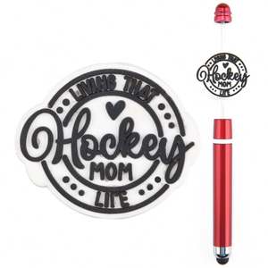 2024 stylos personnalisés perles focales HK Jujutsu Kaisen démon équipes sportives Selena <span class=keywords><strong>Slayer</strong></span> Taylor comment faites-vous du Silicone - Product Image 5