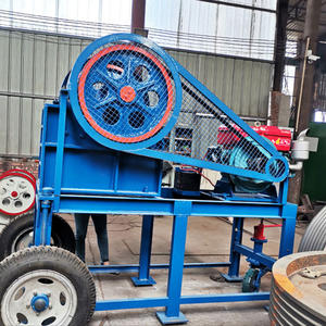 Mini-concasseur à mâchoires mobile de petite capacité (2-7 t/h) pour gravier, à vendre - Product Image 1