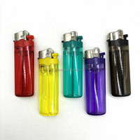 Briquet à gaz jetable transparent Dongyi, briquet à silex en plastique bon marché pour cigarettes, fabricant de produits pour fumeurs