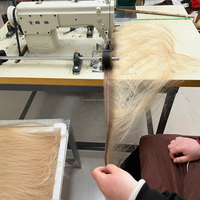 Nouvelle Tendance Usine Extensions de Cheveux 100% Vierge Remy Invisible Trame en PU à Trous Double Drawn Injectée Effet Papillon