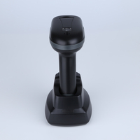 Scanner de codes-barres et de codes QR sans fil avec station de charge-Scanner de mise au point automatique 2.4GHz pour la vente au détail