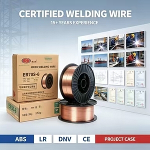 Alambre de Soldadura MIG al por Mayor <span class=keywords><strong>ER70S</strong></span>-<span class=keywords><strong>6</strong></span> 1.2mm 15kg, Acero al Carbono Recubierto de Cobre SG2, Fábrica con Certificación AWS ISO 9001, Carga en Contenedor - Product Image 1