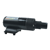 Pompe à eau usée centrifuge portable de petite taille, moteur CC 12V H24v, pour déchets, toilettes, eaux usées, eaux fécales, broyeur de déchets, pompe à eau usée pour les déchets