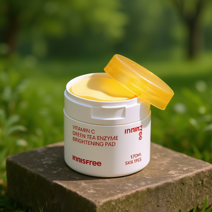 Innisfree Vitamin C Green Tea Enzyme Brightening Pad 170ml Tónico en Discos para Todo Tipo de Piel - Product Image 3