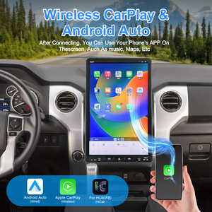 NaviHua รุ่นใหม่ล่าสุด Tesla 16.8 นิ้ว สำหรับ Toyota Tundra ปี 2014-2020 วิทยุติดรถยนต์ระบบ Android หน้าจอสัมผัส เครื่องเล่นสเตอริโอ เครื่องเล่น DVD มัลติมีเดีย - Product Image 4