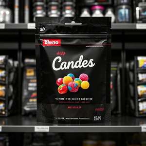 Custom Printed Black Mylar <b>Bags</b> Resealable Zipper Stand-Up Pouch for Coffee Pet Food Chewing Gum-Moisture-Proof Food-Grade - Product Image 6