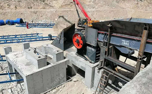 เครื่องบดกรามแบบพกพาความจุ20-1600TPH สายการบดหินที่มีแบริ่งเครื่องยนต์เกียร์ส่วนประกอบหลัก PLC jinye - Product Image 4