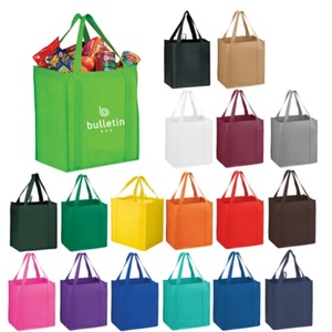 Sac de courses écologique et bio personnalisé, réutilisable, tissé, non tissé, laminé, recyclé, pliable – Conception gratuite - Product Image 2