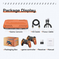 Nouvelle console de jeu domestique transfrontalière U36 HD 24G sans fil pour jeux rétro PSP TV 128 Go