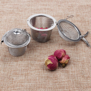 Venta directa de fábrica de colador de té en forma de barril de acero inoxidable 304, filtro para salmuera, cesta para especias y filtro de condimentos tipo barril. - Product Image 3