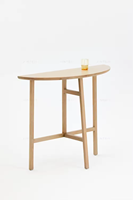 Table Console latérale en bois français finition naturelle Table d'extrémité multifonctionnelle salon cuisine appartement hôtel meubles boho