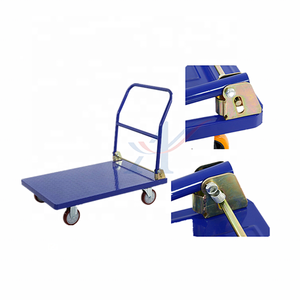 भारी शुल्क 500 kg foldable हाथ फूस की ट्राली, स्टील हाथ ट्रक - Product Image 1