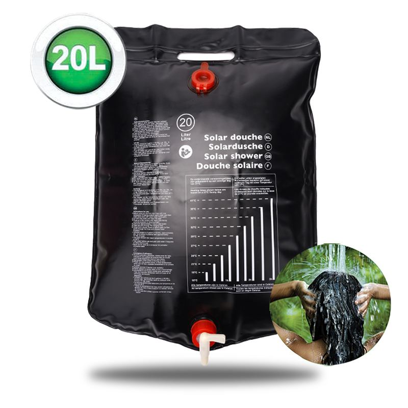 Outdoor Hiking Camping Shower 20L Solar